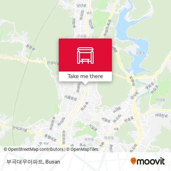 부곡대우아파트 map