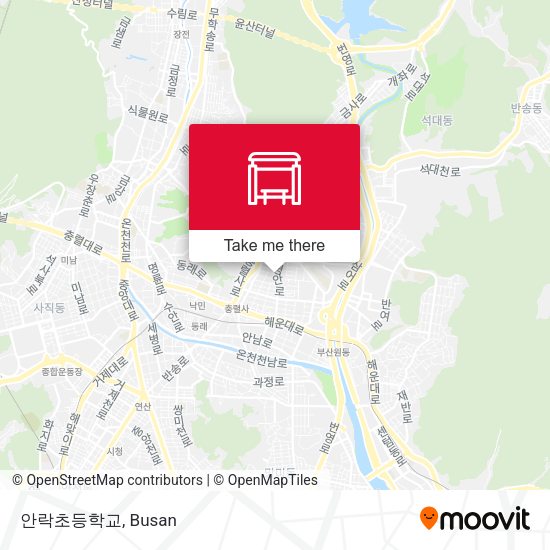 안락초등학교 map