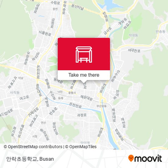 안락초등학교 map
