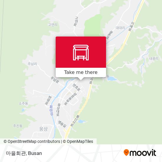 마을회관 map