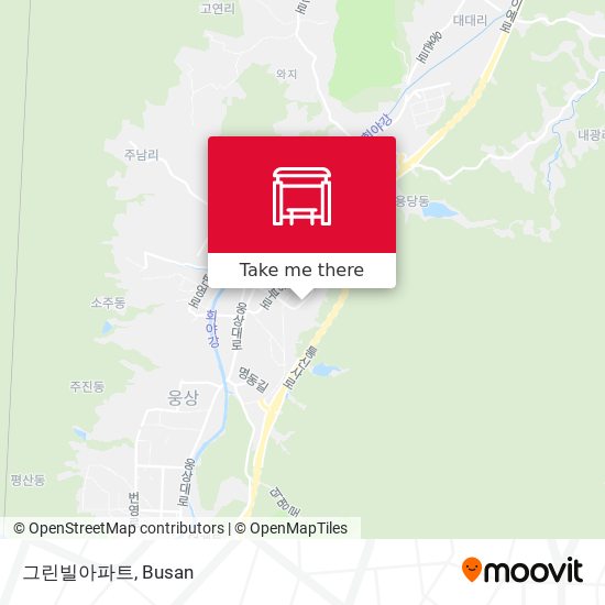 그린빌아파트 map