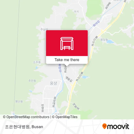 조은현대병원 map