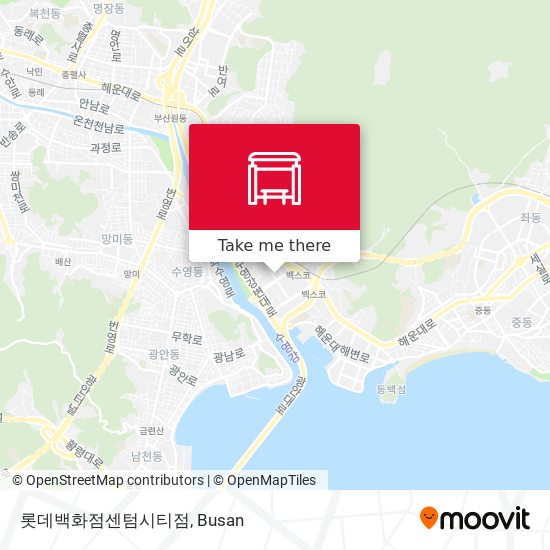 롯데백화점센텀시티점 map