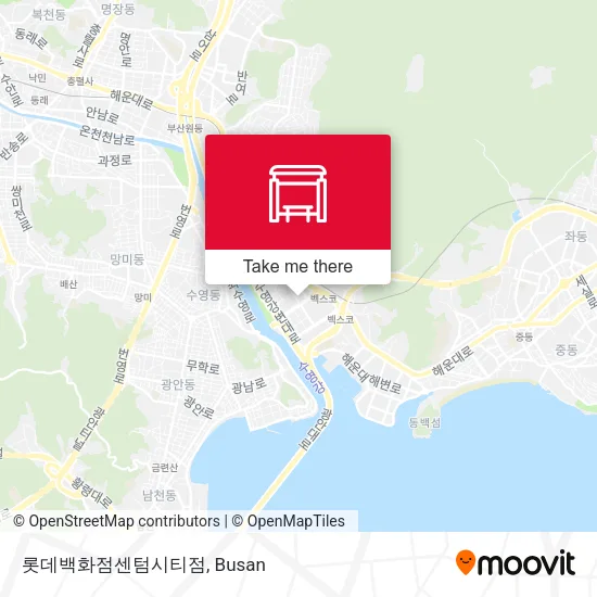 롯데백화점센텀시티점 map