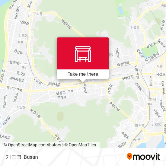 개금역 map