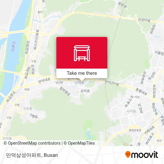 만덕삼성아파트 map