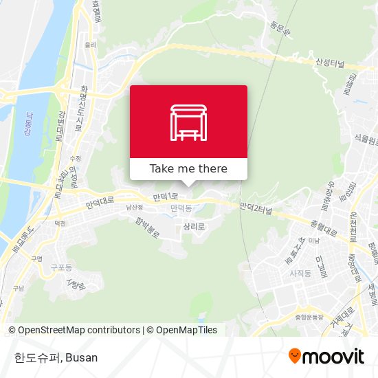 한도슈퍼 map