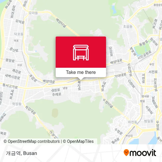 개금역 map