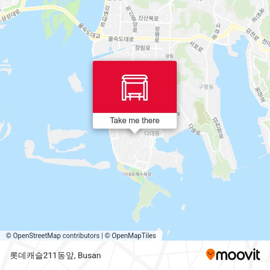 롯데캐슬211동앞 map