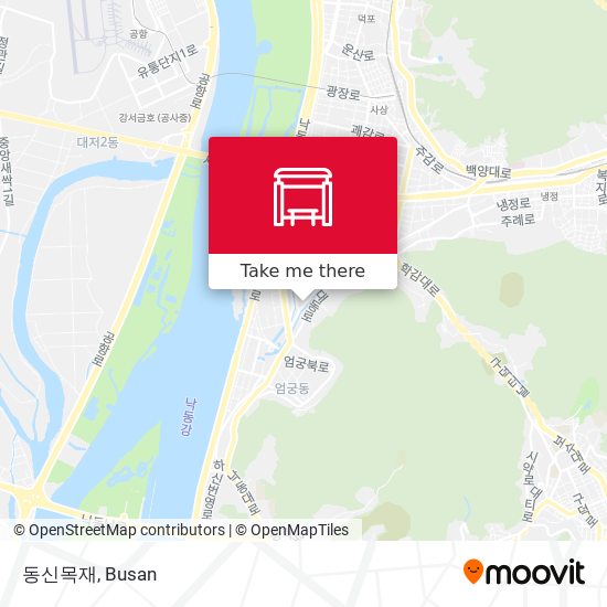 동신목재 map