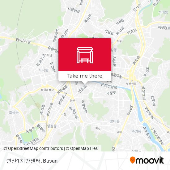 연산1치안센터 map