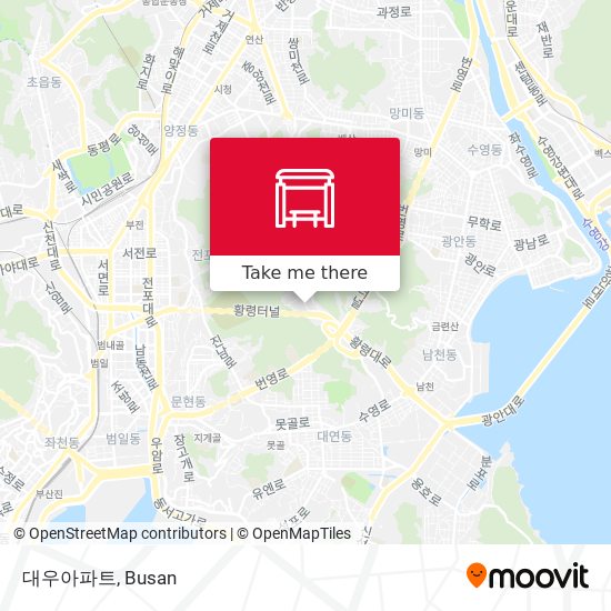 대우아파트 map