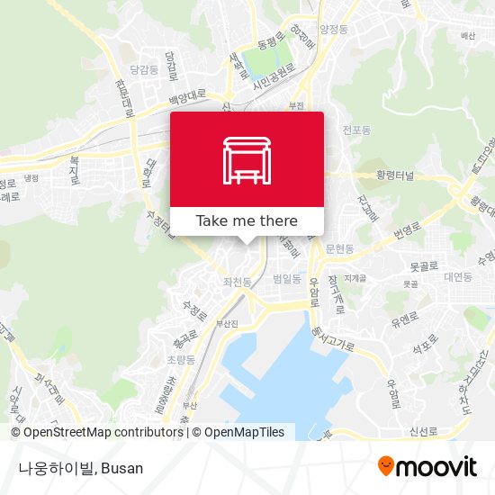 나웅하이빌 map