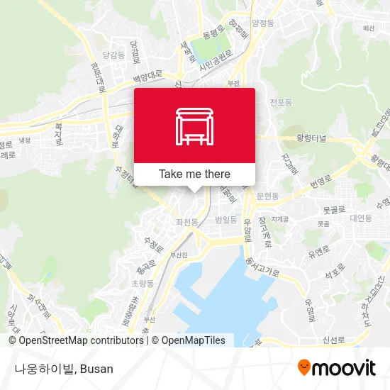 나웅하이빌 map