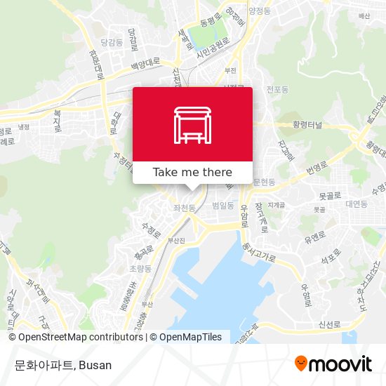 문화아파트 map