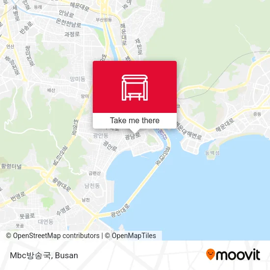 Mbc방송국 map