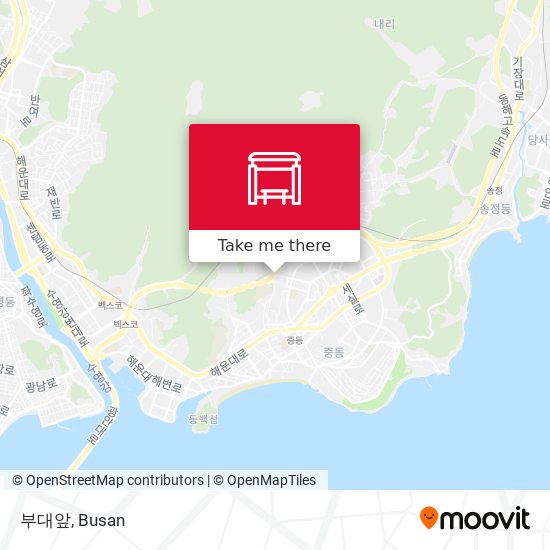 부대앞 map