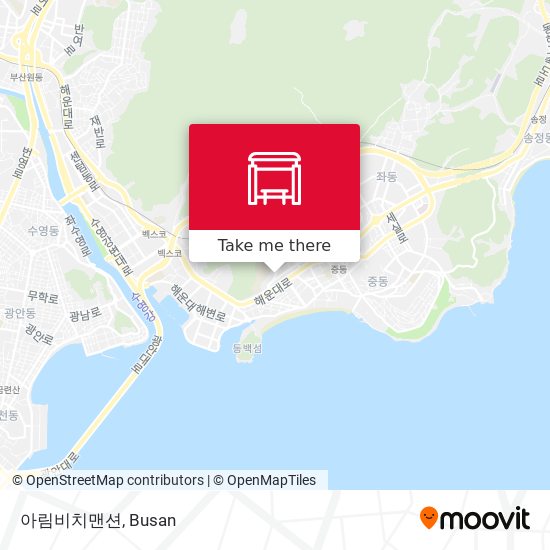 아림비치맨션 map