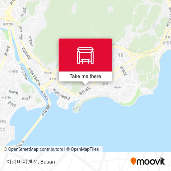 아림비치맨션 map