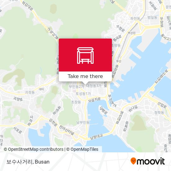 보수사거리 map