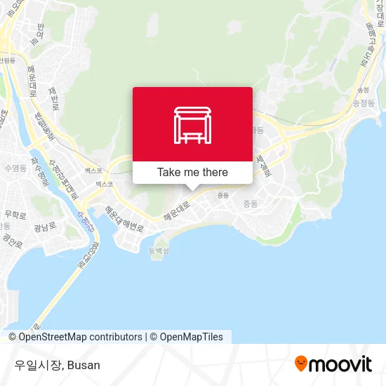 우일시장 map
