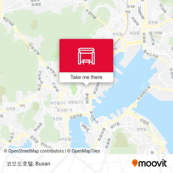 코모도호텔 map