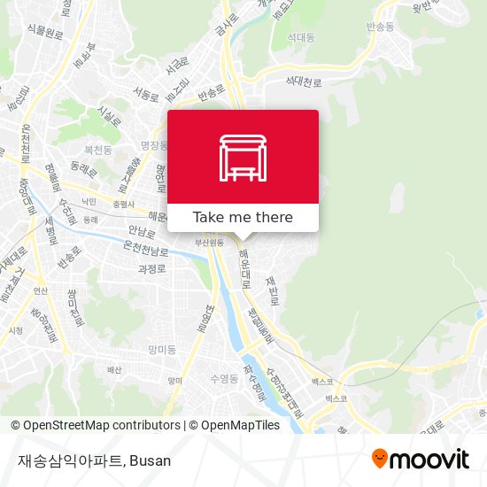 재송삼익아파트 map