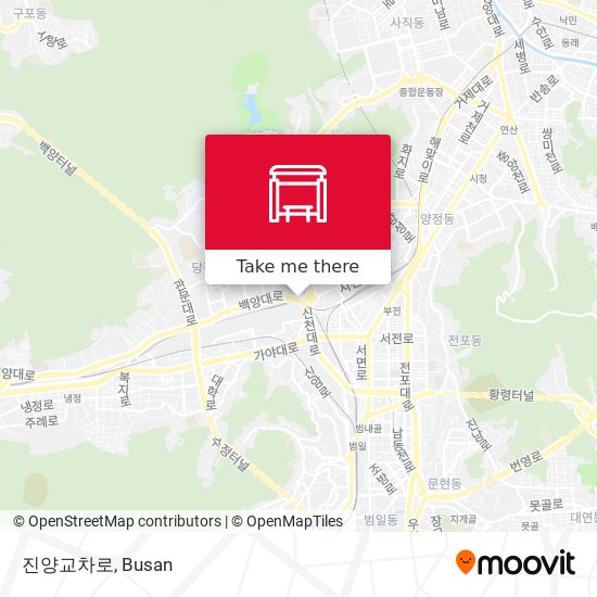 진양교차로 map