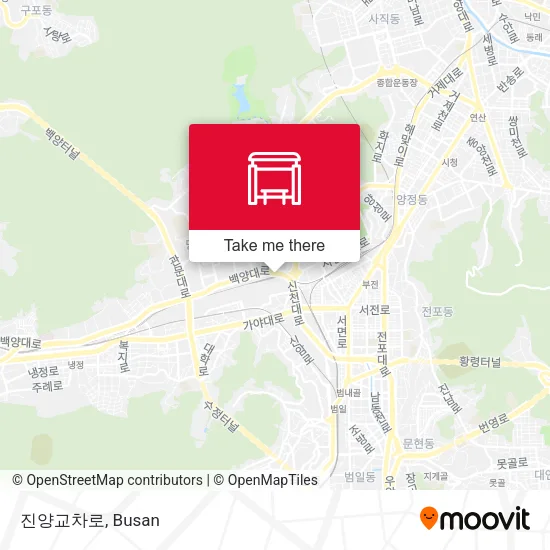 진양교차로 map