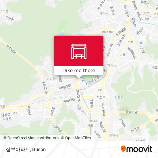 삼부아파트 map