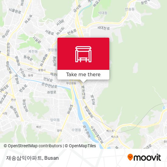 재송삼익아파트 map