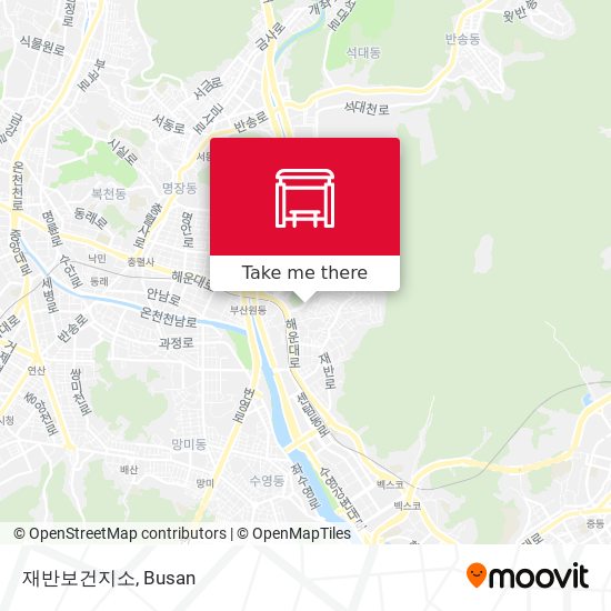 재반보건지소 map