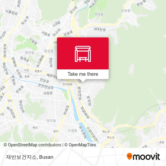 재반보건지소 map