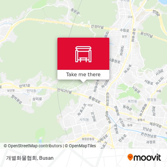 개별화물협회 map