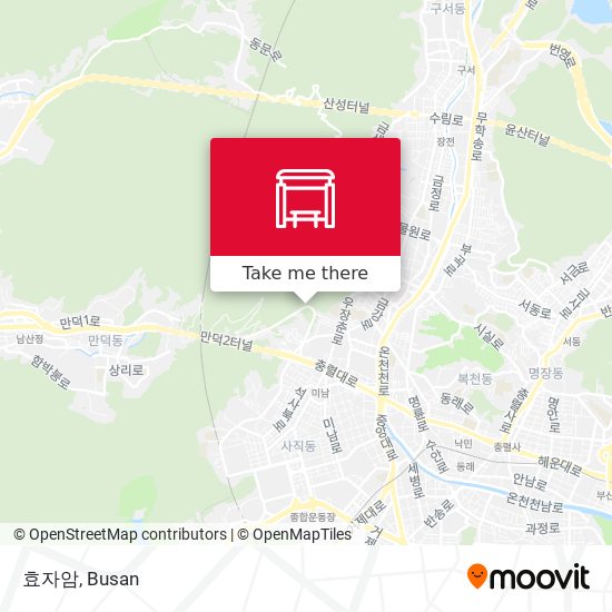 효자암 map