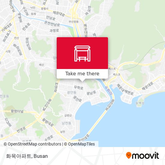 화목아파트 map