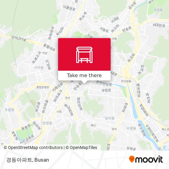 경동아파트 map