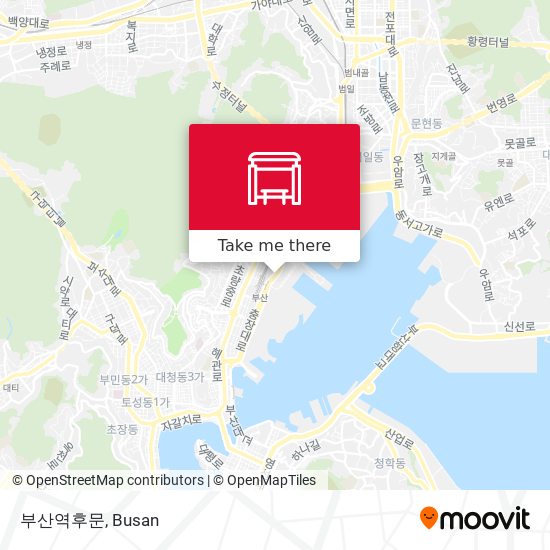 부산역후문 map