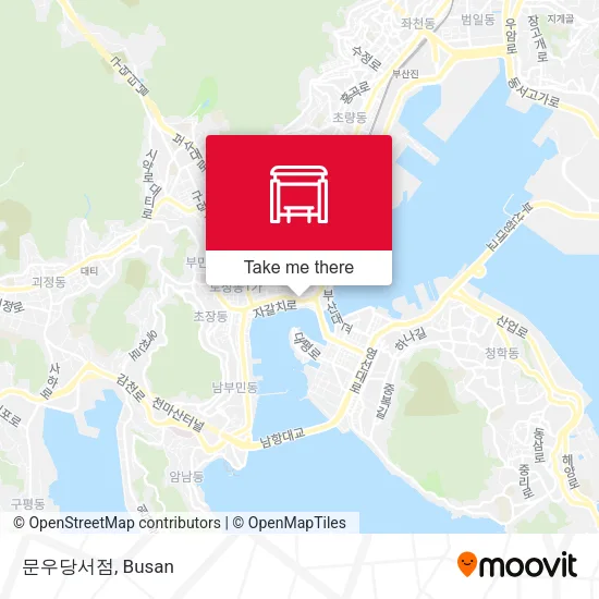 문우당서점 map