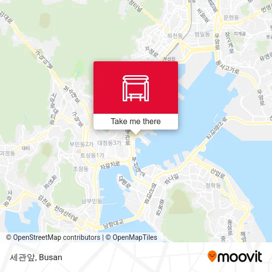 세관앞 map