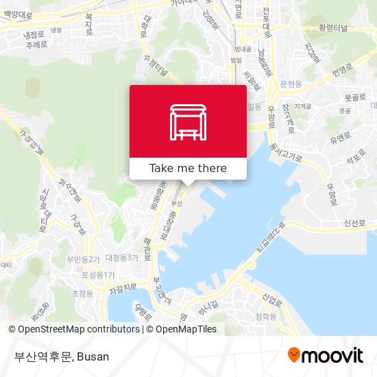 부산역후문 map