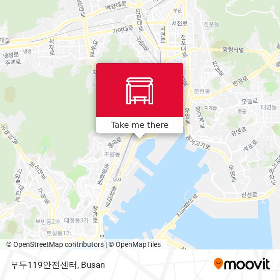 부두119안전센터 map
