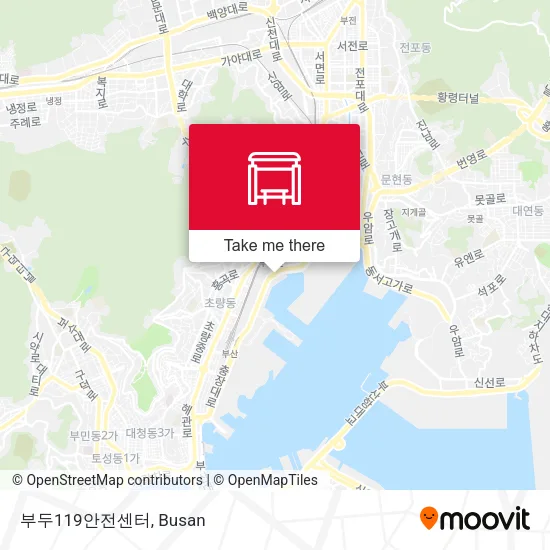 부두119안전센터 map