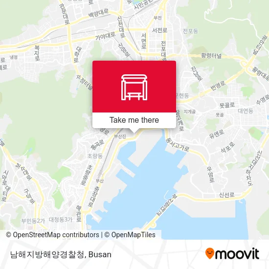 남해지방해양경찰청 map