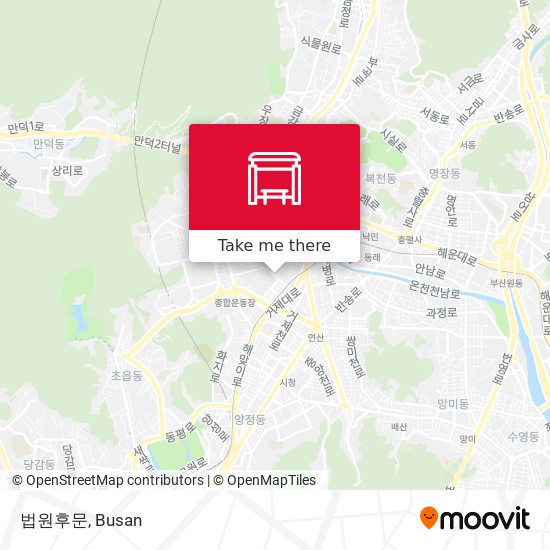 법원후문 map