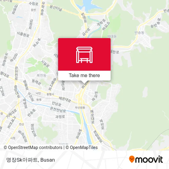명장Sk아파트 map