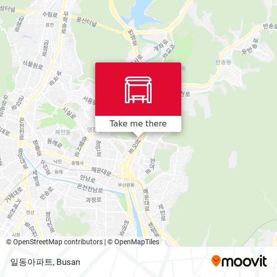 일동아파트 map