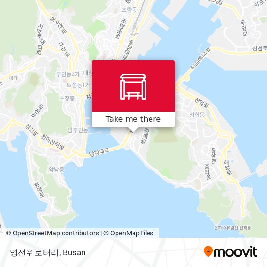 영선위로터리 map