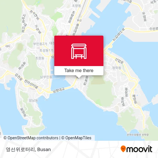 영선위로터리 map