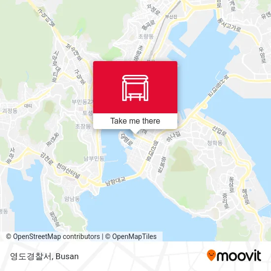 영도경찰서 map